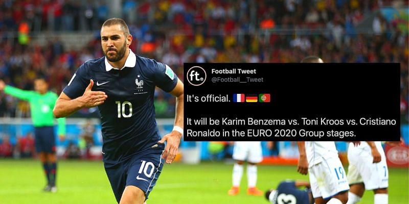 Karim Benzema recalled by France for delayed Euro 2020